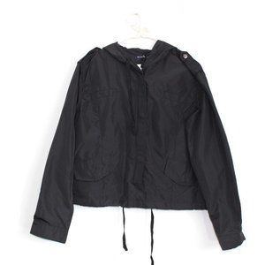 Brandy Melville Black Windbreaker Jacket